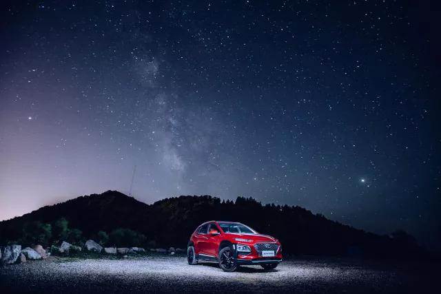 追星之旅丨幽藍(lán)星空、深邃如夢，北京現(xiàn)代ENCINO妙峰山之旅！